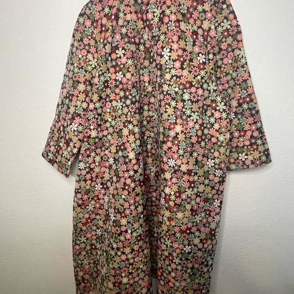 La Vie Style House jacket duster brocade floral pattern Unique - Picture 9 of 11